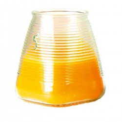 Bougie Pot Verre Citron