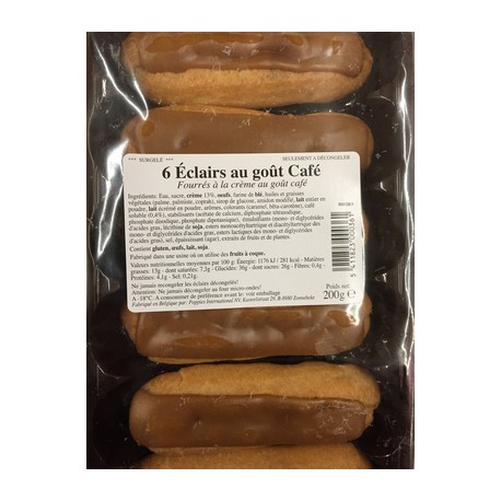 200G 6 Eclairs Cafe