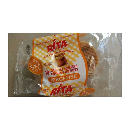 Pq.10 Gaufres Vergeoise 300G Rita