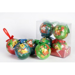 4 Bles Pvc De Noel Disney Win
