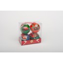 4 Boules Pvc Noel Disney Cars