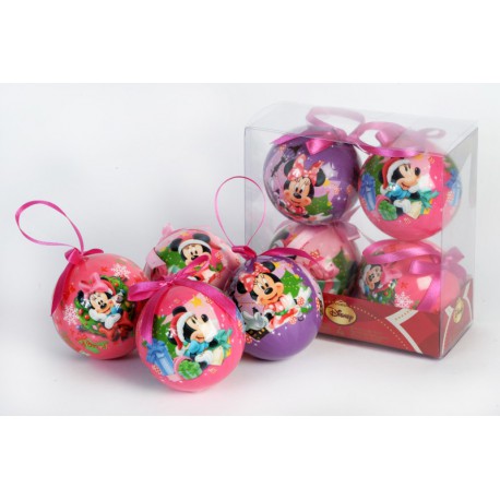 4Boules De Noel Disney Minnie