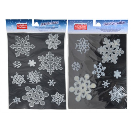 Vitraux Gel Flocons De Neige