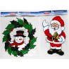 Vitraux Gel Paillettes Sapin