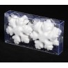 Lot De 4 Flocons De Neige 3D
