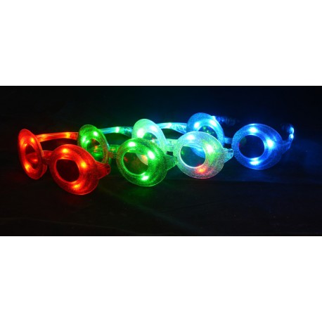 Lunettes Led Ovale Pailletes-