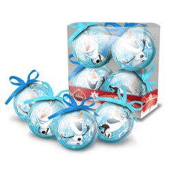 4 Ble Pvc De Noel Disney Olaf