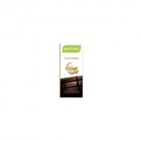 Tablette 80G Chocolat Noir Gingembre 66% Newtree