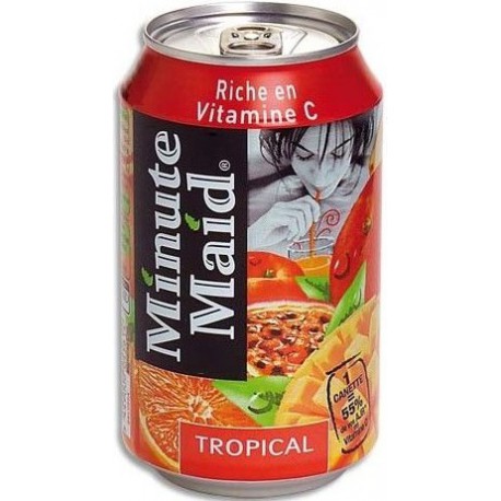 Bte 33Cl Tropical 5 Fruits 9 Vitamines Minut Maid