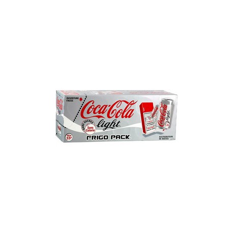 Pack Bte 10X33Cl Coca Cola Light Frigo