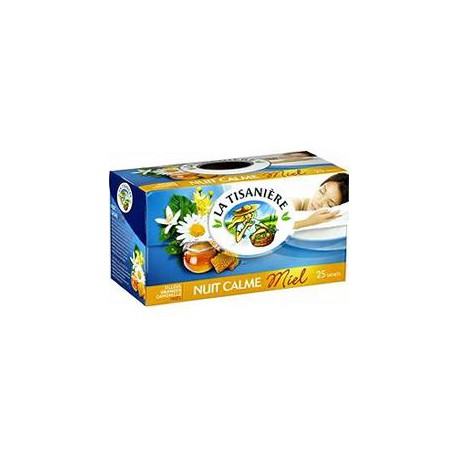 Bte 25Saint Infusion Nuit Miel La Tisaniere