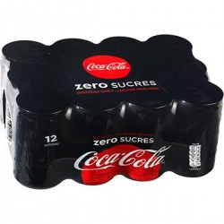 Coca Cola Zero Boites 12X15Cl