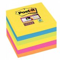 Post It Bloc Notes Couleurs Rio 76 X 76 Mm Les 12 Blocs De 90 Feuilles