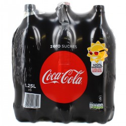 Pet 1.25Lx6 Ct Coca Cola Zero