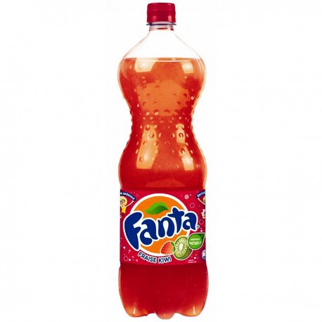 Bouteille Pet 1,5L Fanta Fraise Kiwi