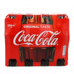 Cluster Coca Cola 8X20Cl Verre