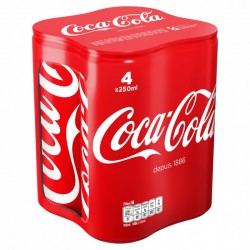 Pack Bte 4X25Cl Coca Cola