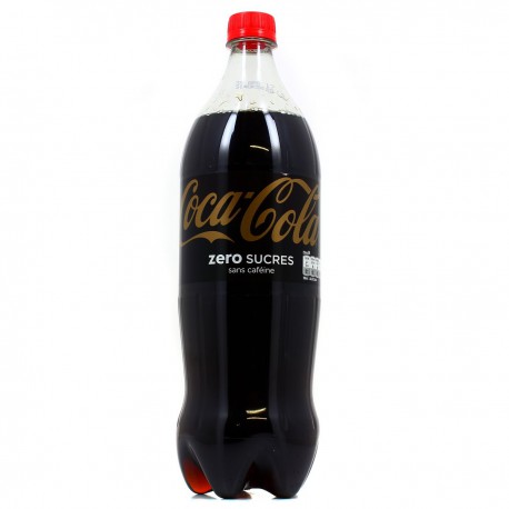Coca Cola Zero Ss Cafeine 1L25