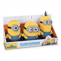 Minions - 3 Peluches Bean