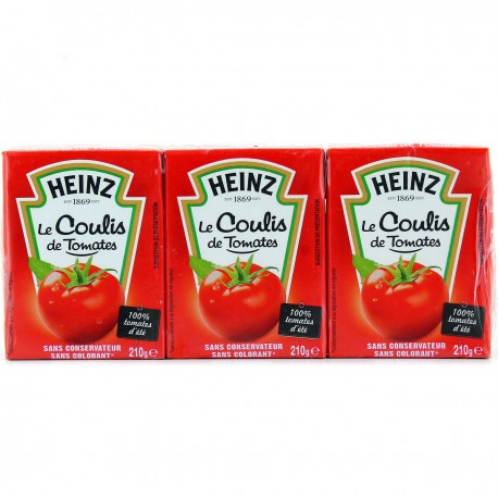 Heinz Coulis Tomates 3X120G