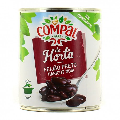 845G Haricot Noir Cuit Compal