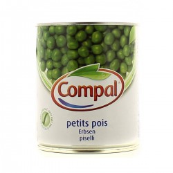 860G Petit Pois Cuit Compal.
