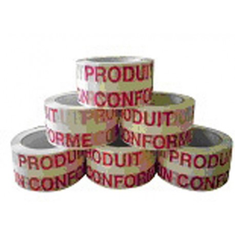 6 Rouleaux Adhesif Pdt Non Conforme