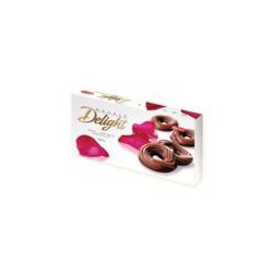 Chocolate Fancy Products Double Pretzel Milk-Dark 125G