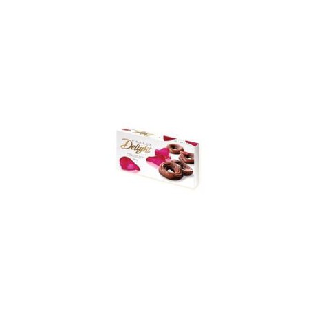 Chocolate Fancy Products Double Pretzel Milk-Dark 125G