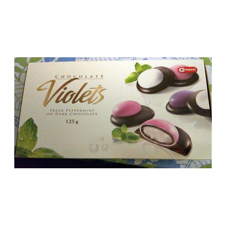 Chocolate Fancy Products Chocolate Violets 125G