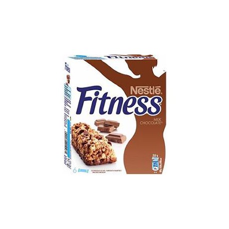 Nestle Barres Fitness Chocolat Lait 6X23,5G