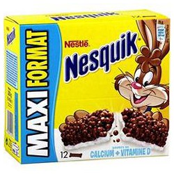 Nestle Barre Cereal Nesquik 300G