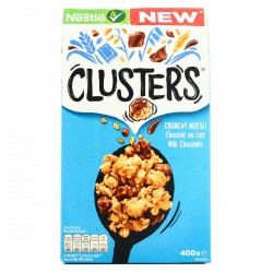 E.Clusters Crunchy Muesli Chocolat Lait 400G