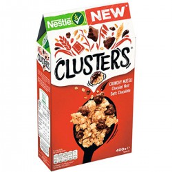 E.Clusters Crunchy Muesli Chocolat Noir 400G