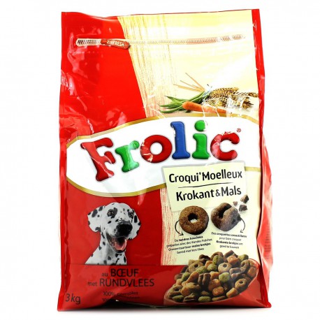 3Kg Croqui Moelleux Boeuf Frolic