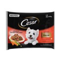 Pack 4X100G Delices Adulte Sauce Cesar