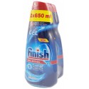 Finish 2X650Ml All In 1 Dishwashing Machines Gel