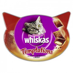 Whiskas Biscuits Boeuf Whiskas Les Irresistibles 60G