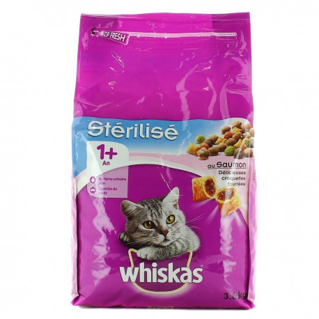 Whiskas Croq Saumon 3.6 Kg