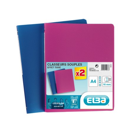 Elba 2 Class.Cahier A4 D20Mm