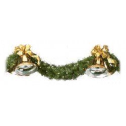 Guirlande Sapin Cloche Or
