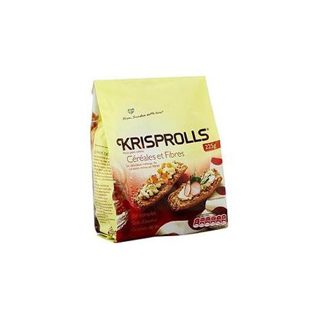 Pq 225G Petit Pain Cereales/Fibres Krisprolls