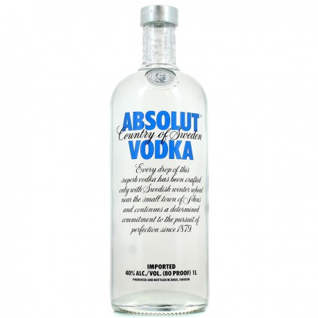 Absolut Vodka 40%V 1L