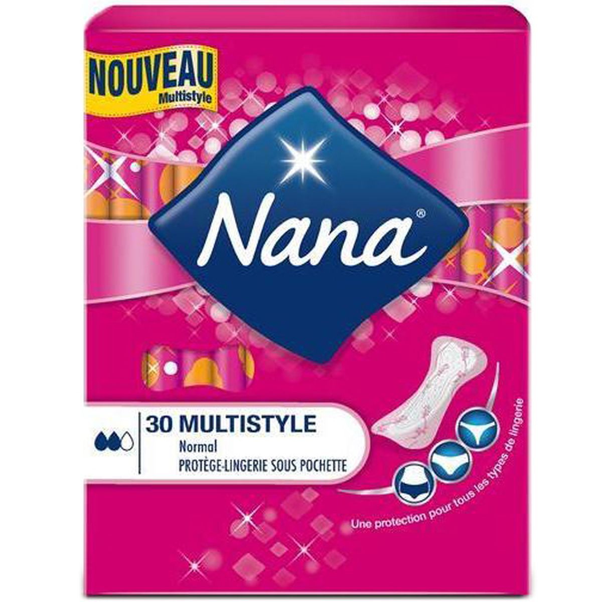 NANA Nana protège lingerie normal multistyle x60 pas cher 