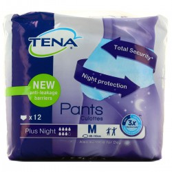Tena Pants+ Night Medium X12
