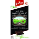 100G Tablette Degustation Chocolat Noir 70% A Teneur Reduite