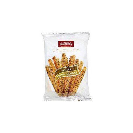 Kambly Flutes Aux 3 Graines 125G