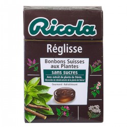 50G Bonbons Reglissesans Sucre Ricola