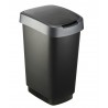 Poubelle TwiSaint 25L Noir/Anthra