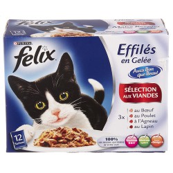 Felix Effiles Viande X12 1.2Kg